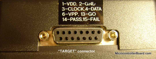In-Circuit PIC programmer connectors